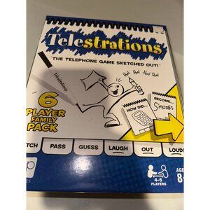 Telestrations 6 Player Family game
